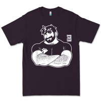 Plum bobo bear   adam likes crossing arms t shirt Premium Tee - linhVisuals
