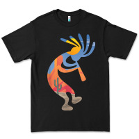 Black dancing kokopelli southwestern usa native american symbol t shirt Premium Tee - linhVisuals