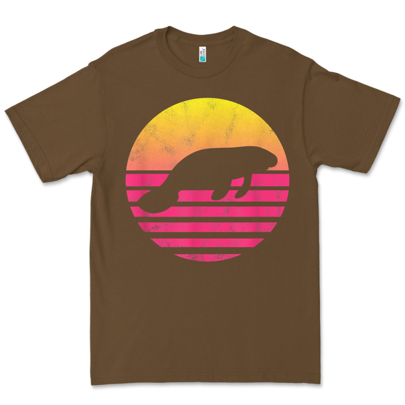 Classic Manatee Gift T Shirt Premium Tee by linhVisuals | Teevron