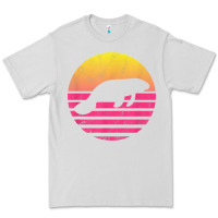 Dove Grey classic manatee gift t shirt Premium Tee - linhVisuals