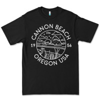 Black cannon beach 1956 oregon clatsop sweatshirt Premium Tee - linhVisuals