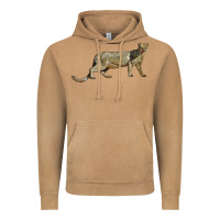 Vintage Camel Jaguarundi Vintage Hoodie - LillyAllenDesigns