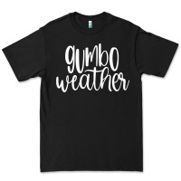 Black gumbo weather season in louisiana acadiana cajun lifestyle sweatshirt Premium Tee - linhVisuals