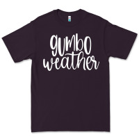 Plum gumbo weather season in louisiana acadiana cajun lifestyle sweatshirt Premium Tee - linhVisuals