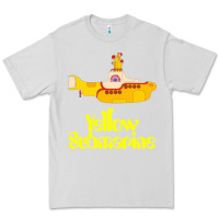 Dove Grey Yellow Submarine Premium Tee - linhVisuals