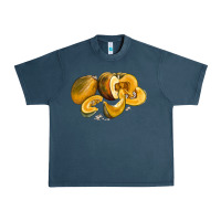 Midnight Navy Pumpkin Urban Heavy Tee - LillyAllenDesigns