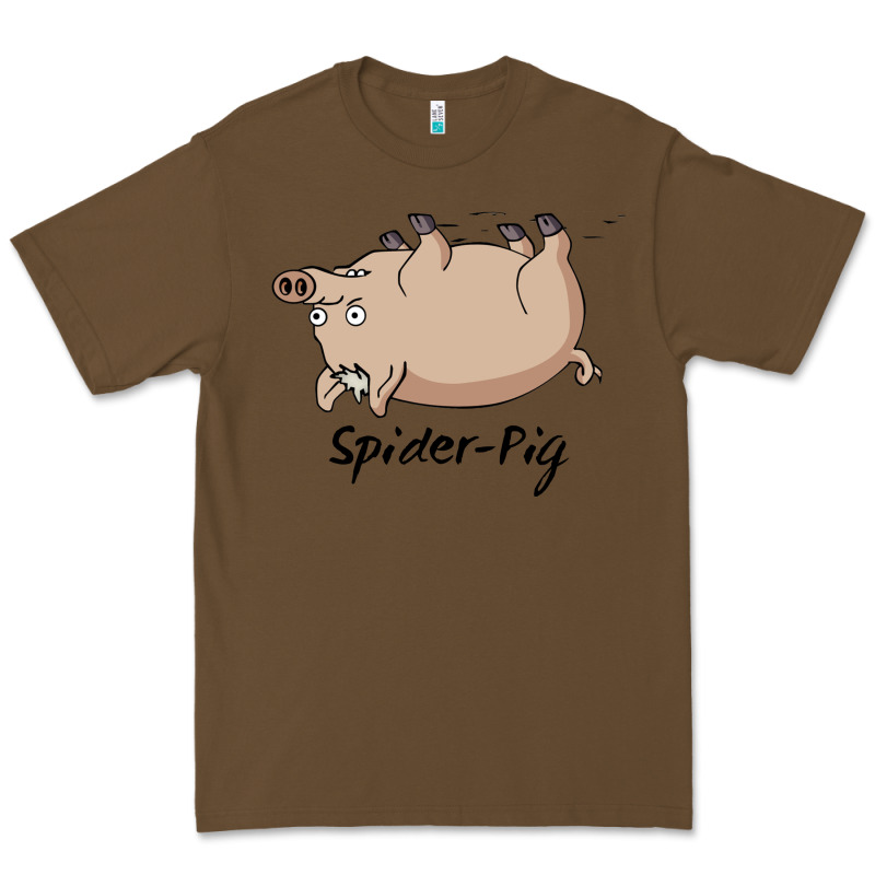 Spider Pig Premium Tee by linhVisuals | Teevron