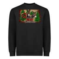Black donkey christmas Heavyweight Sweatshirt - Jasminsmagicworld