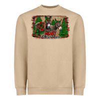 Mushroom donkey christmas Heavyweight Sweatshirt - Jasminsmagicworld