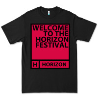 Black Horizon Festival Premium Tee - linhVisuals