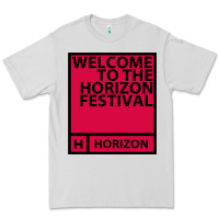 Dove Grey Horizon Festival Premium Tee - linhVisuals