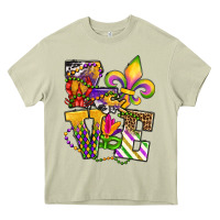 Mossy louisiana map love Heavy Core Tee - OliviaCreatesArt
