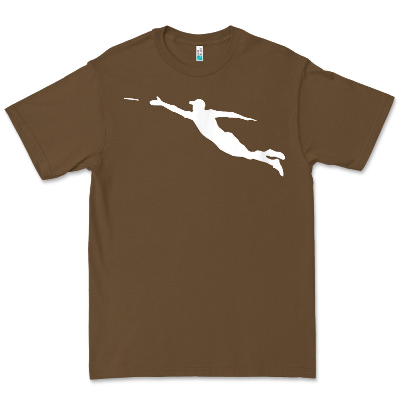 Ultimate Frisbee Layout T Shirt Premium Tee by linhVisuals | Teevron