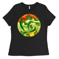 Hispanic Heritage Month Round Earrings 1 Ladies Tee | Teevron