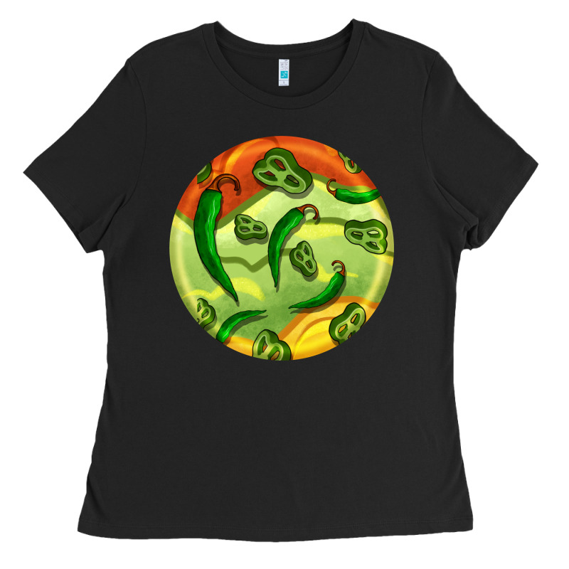 Hispanic Heritage Month Round Earrings 1 Ladies Tee by BundleAndBundleShop | Teevron