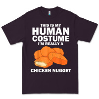 Plum funny chicken nugget costume for kids fashion nugget foodie t shirt Premium Tee - linhVisuals