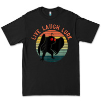 Black mothman live laugh lurk Premium Tee - linhVisuals