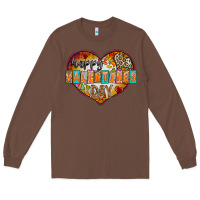 Chestnut Happy Valentınes Day Long Sleeve Tee - CowhideDigitalArt
