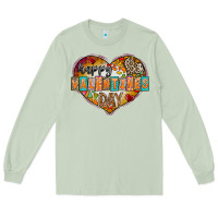 Matcha Happy Valentınes Day Long Sleeve Tee - CowhideDigitalArt