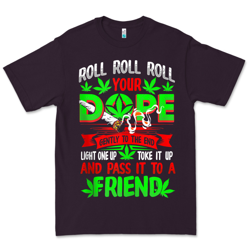Funny Weed Pot Lover Roll Joint Friend Smoking Marijuana Tank Top Premium Tee by linhVisuals | Teevron