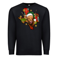 Black christmas texas highland cow Premium Sweatshirt - Jasminsmagicworld