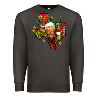 Smoke christmas texas highland cow Premium Sweatshirt - Jasminsmagicworld