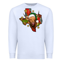 White christmas texas highland cow Premium Sweatshirt - Jasminsmagicworld
