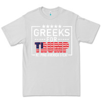 Dove Grey greeks for trump conservative gift trump 2020 re election t shirt Premium Tee - linhVisuals