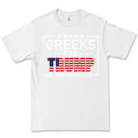 White greeks for trump conservative gift trump 2020 re election t shirt Premium Tee - linhVisuals