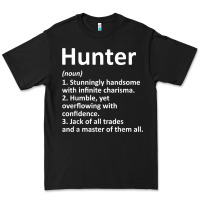Hunter Definition Personalized Name Funny Birthday Gift Idea T Shirt Premium Tee | Teevron