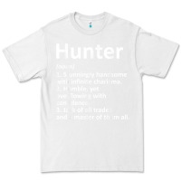 White hunter definition personalized name funny birthday gift idea t shirt Premium Tee - linhVisuals