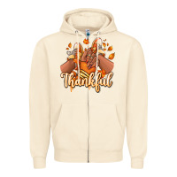Sandshell Thankful black girl sneakers Zipper Hoodie - RanaPortraitStore