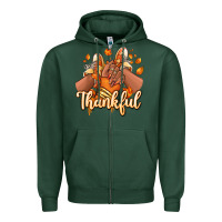 Sports Green Thankful black girl sneakers Zipper Hoodie - RanaPortraitStore
