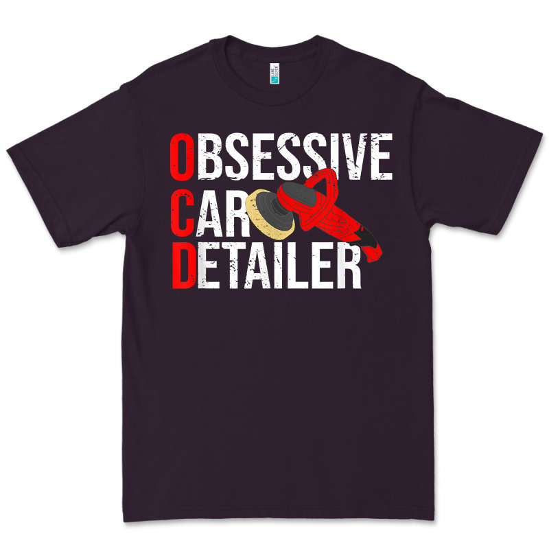 Funny Obessive Car Detailer For Car Detailing T Shirt Premium Tee by linhVisuals | Teevron