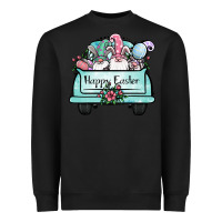 Black easter gnomes truck Heavyweight Sweatshirt - Jasminsmagicworld