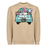 Mushroom easter gnomes truck Heavyweight Sweatshirt - Jasminsmagicworld