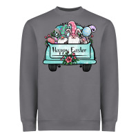 Storm easter gnomes truck Heavyweight Sweatshirt - Jasminsmagicworld