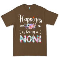 Cacao happiness is being a noni ever women floral decor Premium Tee - linhVisuals