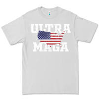 Dove Grey ULTRA MAGA Premium Tee - linhVisuals
