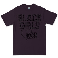 Plum black girls rock Premium Tee - linhVisuals
