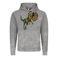 Cloud Rock Dilophosaurus Vintage Hoodie - LillyAllenDesigns