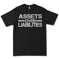 Black assets over liabilities mens t shirt Premium Tee - linhVisuals
