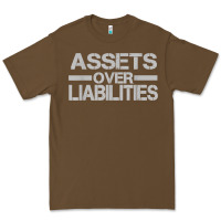 Cacao assets over liabilities mens t shirt Premium Tee - linhVisuals