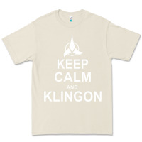 Bone keep calm and klingon Premium Tee - linhVisuals