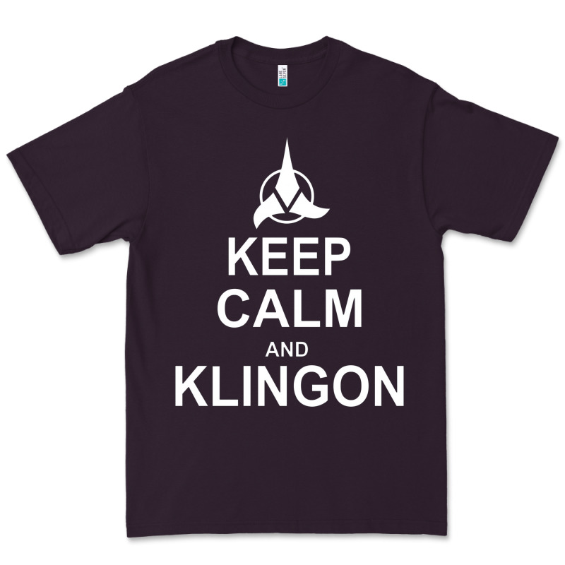 Keep Calm And Klingon Premium Tee by linhVisuals | Teevron