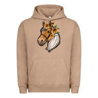 Pigment Burro floral horse Urban Hoodie - Jasminsmagicworld
