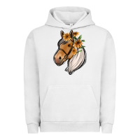 Pigment Lunar Rock floral horse Urban Hoodie - Jasminsmagicworld