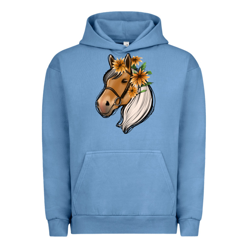 Floral Horse Urban Hoodie by Jasminsmagicworld | Teevron