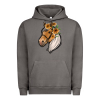 Pigment Tornado floral horse Urban Hoodie - Jasminsmagicworld
