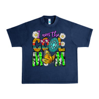 Navy I'm The Cool Mom Urban Heavy Tee - CowhideDigitalArt